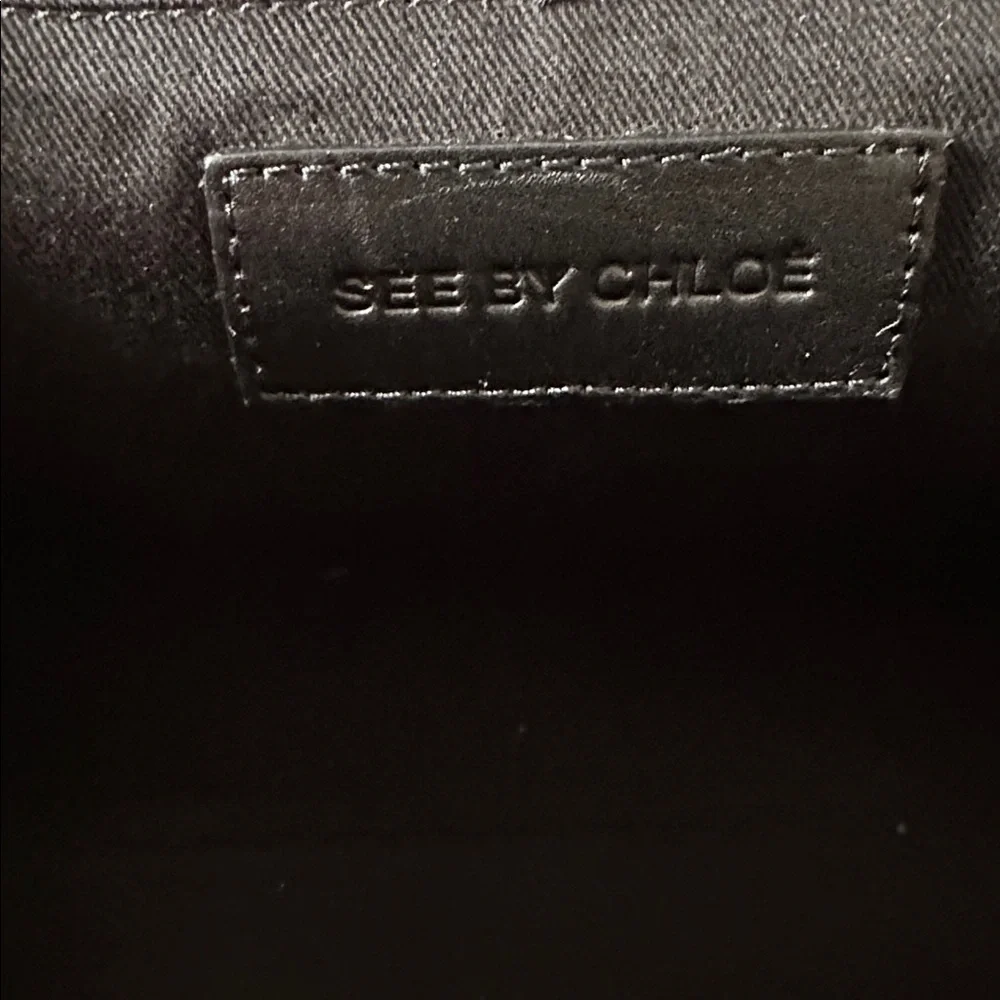 See By Chloe Rose Textured Bag with Gold Clasp
